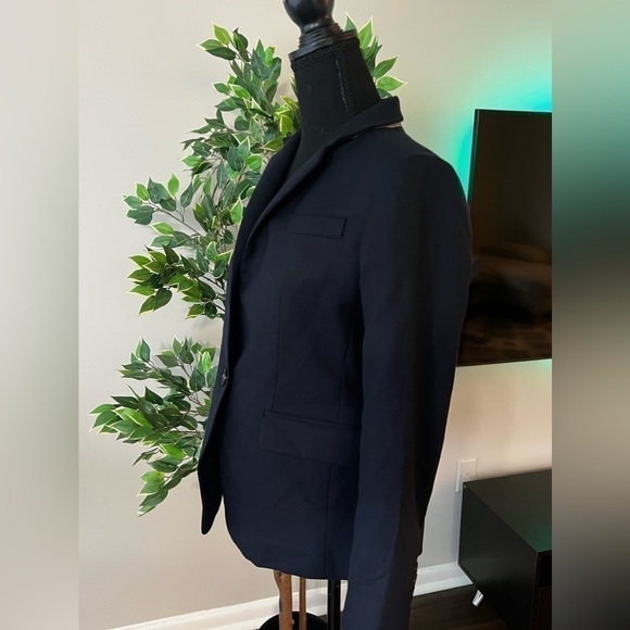J.Crew Regent blazer in wool flannel Black Size 6P - Picture 3 of 10